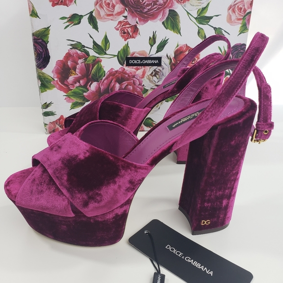 DOLCE & GABBANA PLATFORMS - Picture 4 of 15